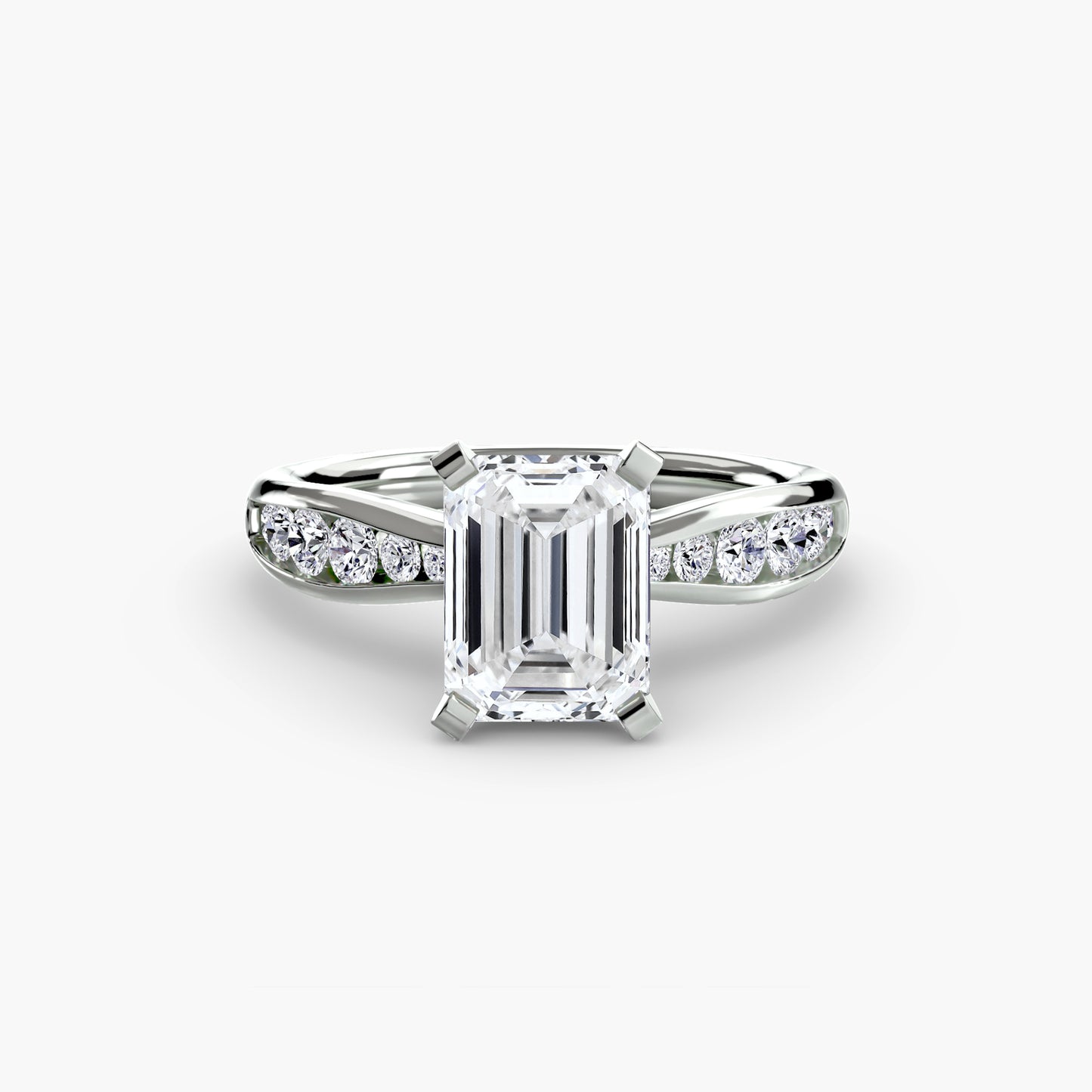 Solitaire with Pavé 3