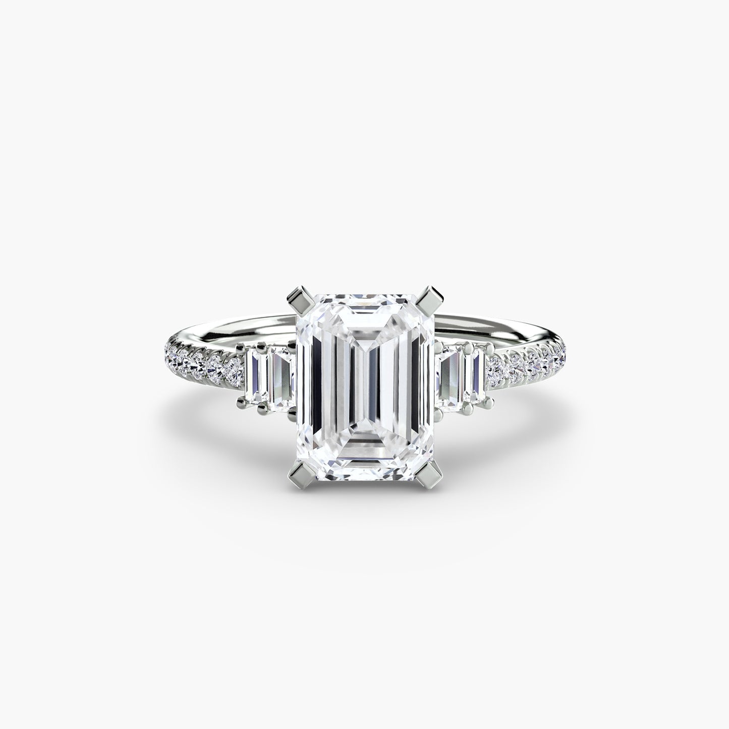 Solitaire with Pavé 4
