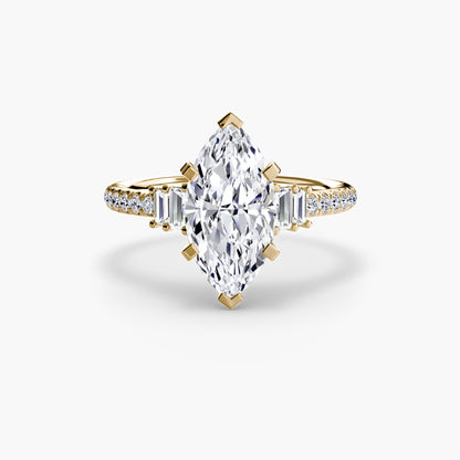 Solitaire with Pavé 4